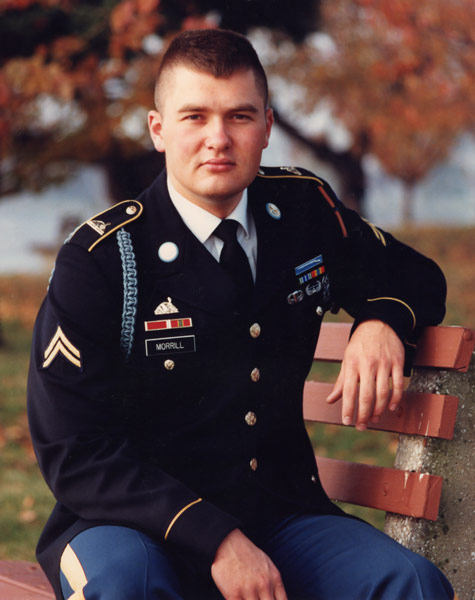Brad Morrill - Army portrait